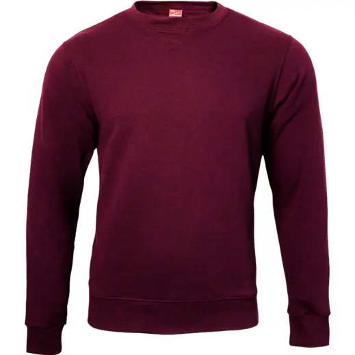 FWRD Basic Crew Neck Sweater Burgundy Front